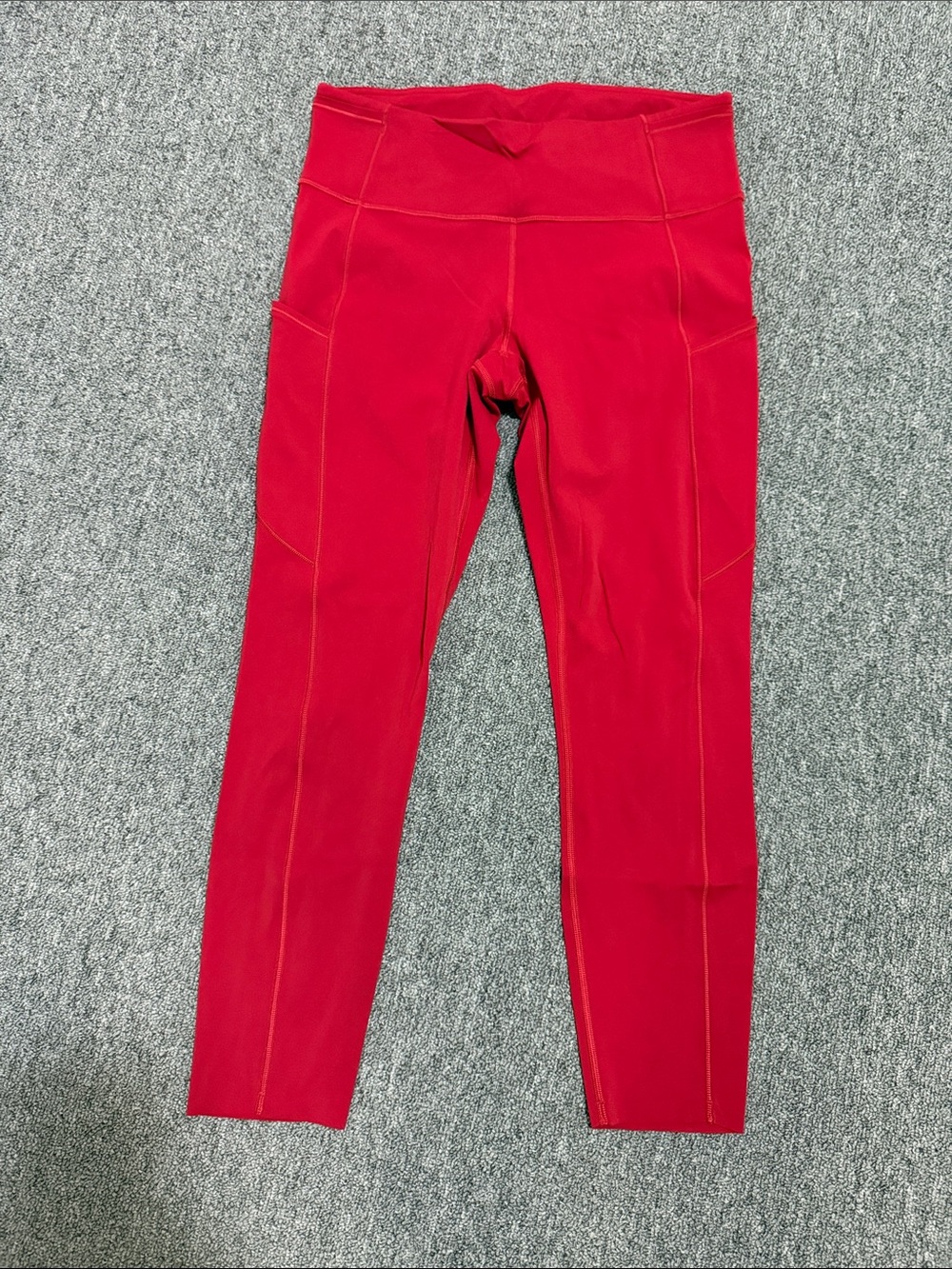 lululemon  Red Performance Leggings size 8